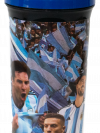 Vaso de plástico con tapa presión de 500cc con pico bebible