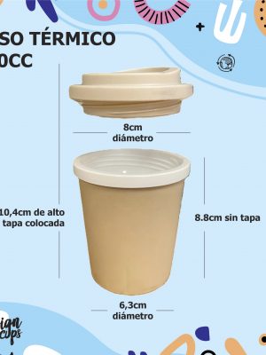 VASO TÉRMICO 190CC FICHA TÉCNICA